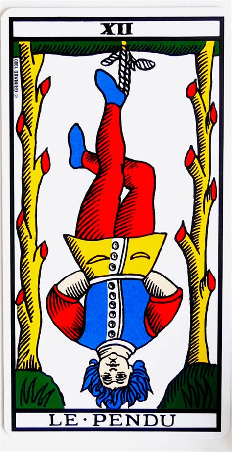 tarot le pendu|Signification de l’arcane majeur 12 du Tarot de。